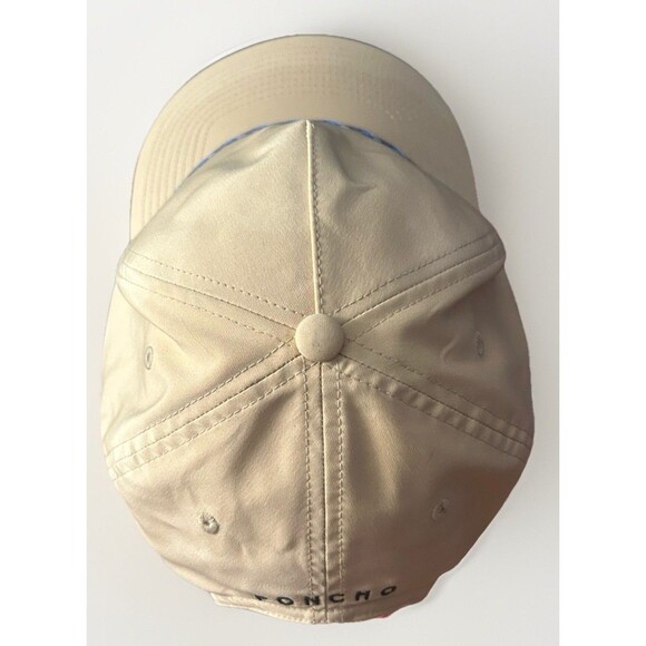 Poncho Quail Hat Made For The Outdoors Snapback Yellow/Tan Rope - Picture 5 of 8